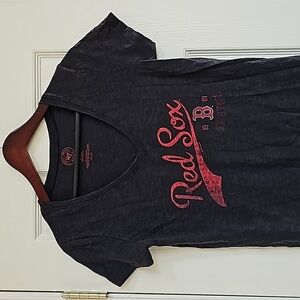 Red Sox v neck shirt, 47 brand, navy blue